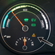 The HEV warning light.